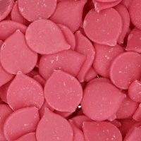 Chocolate para derreter Deco Melts cor-de-rosa de 1kg - FunCakes