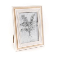 Moldura fotográfica vintage com palmeira para fotografias de 10 x 15 cm - DCasa