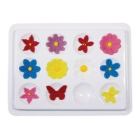 Tabuleiro para criar e secar flores com 12 cavidades - PME
