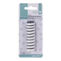 Embalagem de esponjas redondas de 2 cm - Artis decor - 10 pcs.