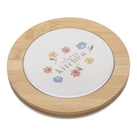 Individual de 19,8 cm Flores