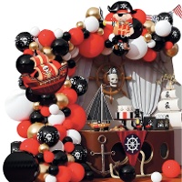 Kit de balões de pirata - 100 unidades