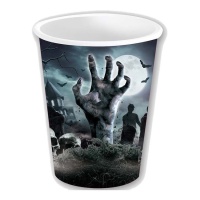 Copos de Zombies de 240 ml - 6 unidades