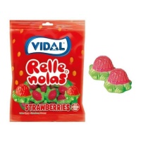 Morangos recheados com gelatina - Vidal - 90 g