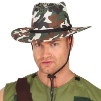 Chapéu de camuflagem - 56 cm