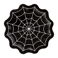Pratos de teia de aranha de 23,5 cm - 6 unidades