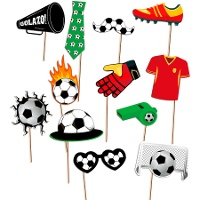 Kit para photocall de Futebol - 12 unidades
