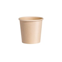 Copos de 120 ml em cartão natural - 50 unid.