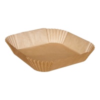 Moldes de 20 cm para fritadeiras quadradas de 2,5 a 5 L - 20 unid.