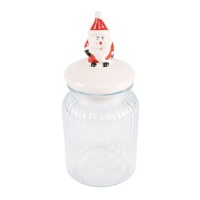 Frasco de vidro do Pai Natal de 1 L