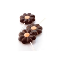 Silicone Daisy Pop Mould - Silikomart - 4 cavidades