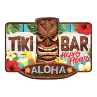 Cartaz Aloha Bar 25 x 35 cm