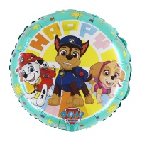 Balão Paw Patrol Happy 46 cm - Grabo