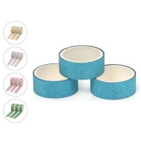 Fita Washi com brilho de 3 m - 3 pcs.