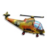 Balão Helicóptero Militar 96 x 57 cm - Festa Conver