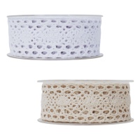 Fita decorativa de croché Trina 4 cm - 5 m