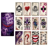 Conjunto de cartas grandes Joker 20 x 11 cm - 12 cartas