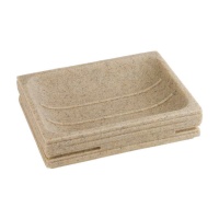 Saboneteira de areia quadrada 11,7 x 8,7 cm - 1 unid.