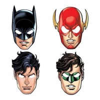 Máscaras da Liga da Justiça - 8 pcs.