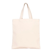 Saco de algodão personalizável 28 x 30 cm - 1 unidade.