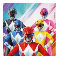 Guardanapos Power Rangers 16,5 cm - 20 unid.