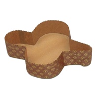 Moldes descartáveis para Colomba 750 gr - Decora - 75 unidades