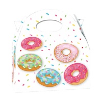 Caixa de cartão de donut - 12 pcs.