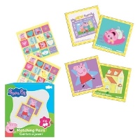 Jogo de formar pares da Peppa Pig - 4 baralhos
