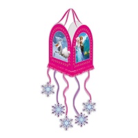 Pinhata de Frozen rosa de 35 x 26,5 cm