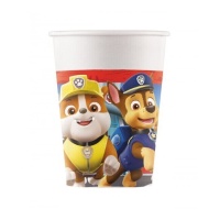 Copos de cartão Paw Patrol Paw Patrol 200 ml - 8 unidades