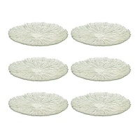 Prato turquesa 28 cm - Vivalto - 6 unidades