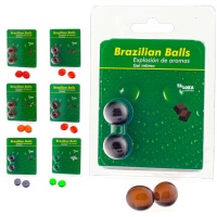 Bolas de gel íntimo perfumadas brasileiras - Taloka - 2 bolas
