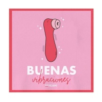 Guardanapos Good Vibrations 16,5 x 16,5 cm - 30 unid.