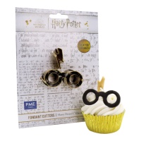 Óculos de corte Harry Potter e pequeno relâmpago