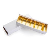 Caixa de 24,5 x 7 x 4,5 cm para chocolates de Berlim