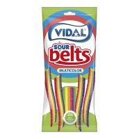 Línguas multicoloridas com pica pica - Vidal Sour Belts - 90 g