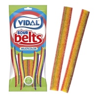 Línguas multicoloridas com pica pica - Vidal Sour Belts - 90 g