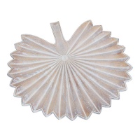 Limpa bolsos folha natural 39,7 x 38,7 cm - DCasa