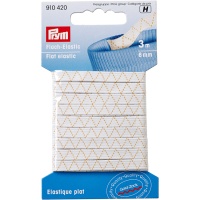 Fita elástica 0,6 cm branca plana - Prym - 3 m