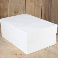 Caixa de bolo quadrada 40 x 30 x 15 cm - FunCakes - 25 pcs.