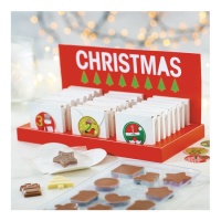 Kit de calendário do advento com moldes
