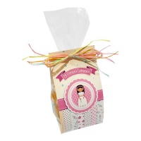 Sacos com guloseimas Minha Primeira Comunhão Menina 150 gr