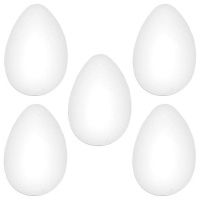 Figura de cortiça em forma de ovo 7 x 10 cm - 5 pcs.