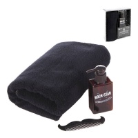 Kit de cuidados pessoais Rockstar para homem