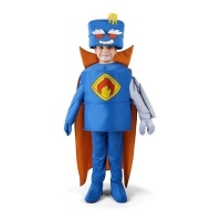 Fato de Sr. Rei SuperThings para crianças