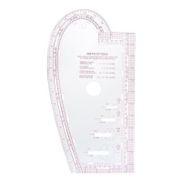 Régua curva 35 x 19 cm - Sew Easy