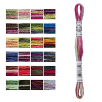 Linha de bordar Mouliné Colorins 8 m - DMC