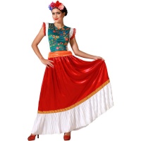 Fantasia de mexicana Frida para mulher