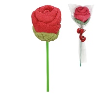 Rosa de goma de mascar vermelha de 30 gr - 1 unidade