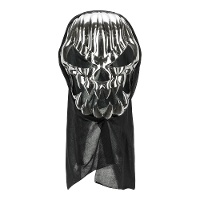 Máscara de Esqueleto Assassino Tenebroso